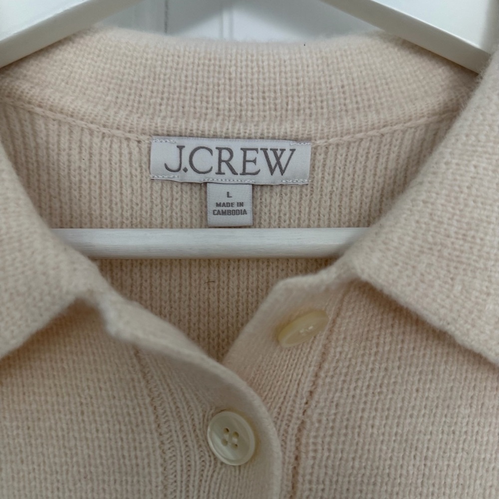 J. Crew Women's 100% Lambs Wool Cardigan - Picture 2 of 5